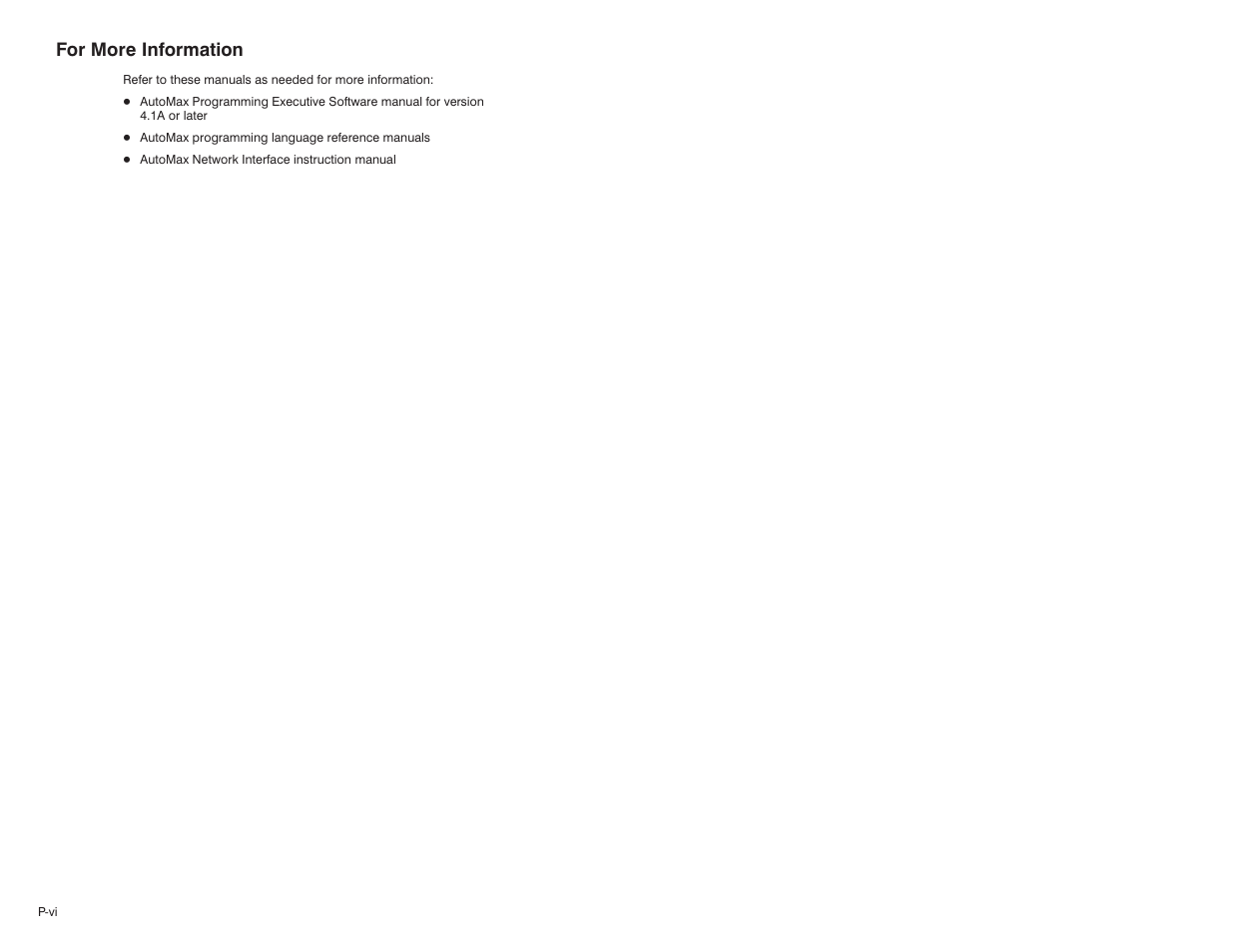 For more information | Rockwell Automation 57C570 AutoMax PC3000 User Manual User Manual | Page 8 / 294
