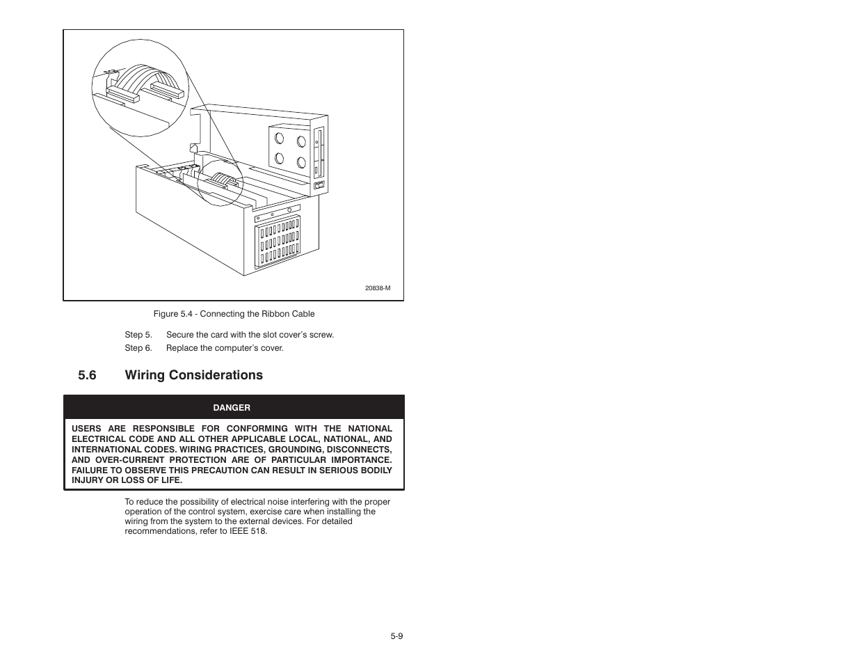 6 wiring considerations | Rockwell Automation 57C570 AutoMax PC3000 User Manual User Manual | Page 87 / 294