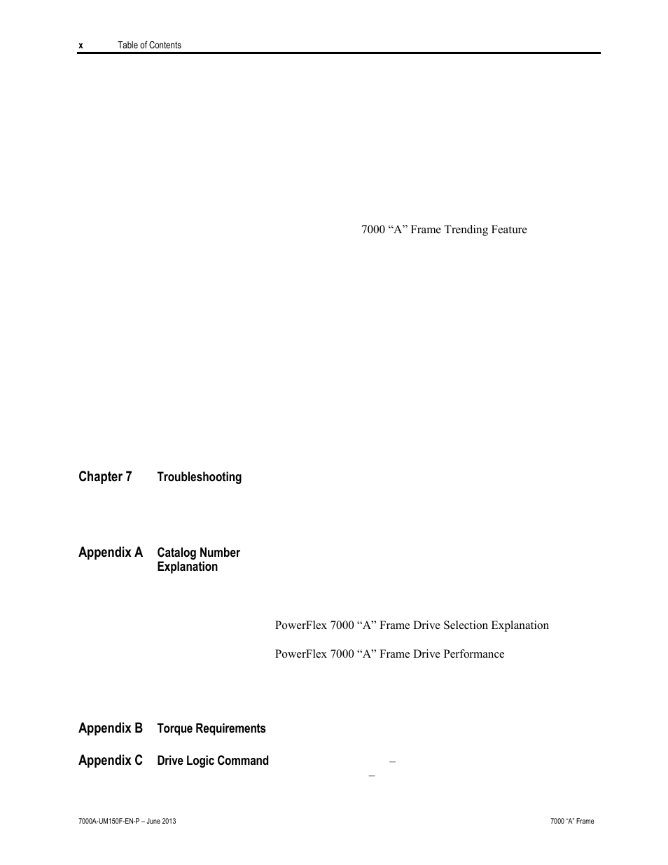 Rockwell Automation 7000A PowerFlex Medium Voltage Drive (A-Frame) - Classic Control User Manual | Page 12 / 515