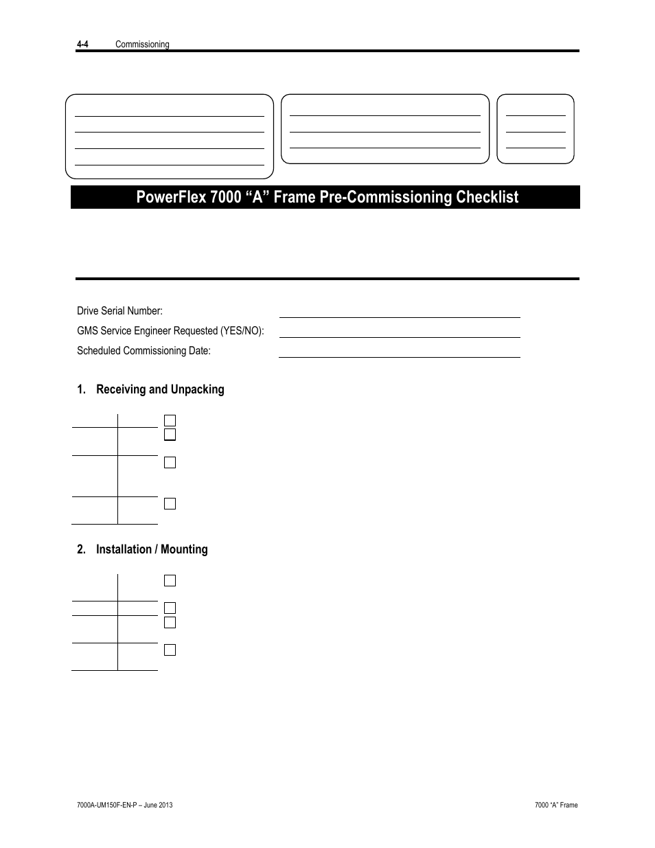 Rockwell Automation 7000A PowerFlex Medium Voltage Drive (A-Frame) - Classic Control User Manual | Page 178 / 515