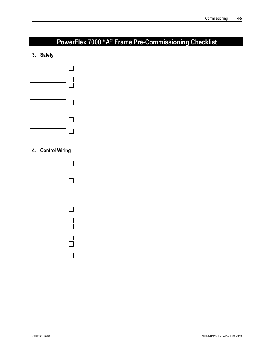 Rockwell Automation 7000A PowerFlex Medium Voltage Drive (A-Frame) - Classic Control User Manual | Page 179 / 515