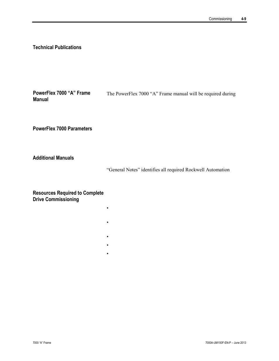 Rockwell Automation 7000A PowerFlex Medium Voltage Drive (A-Frame) - Classic Control User Manual | Page 183 / 515