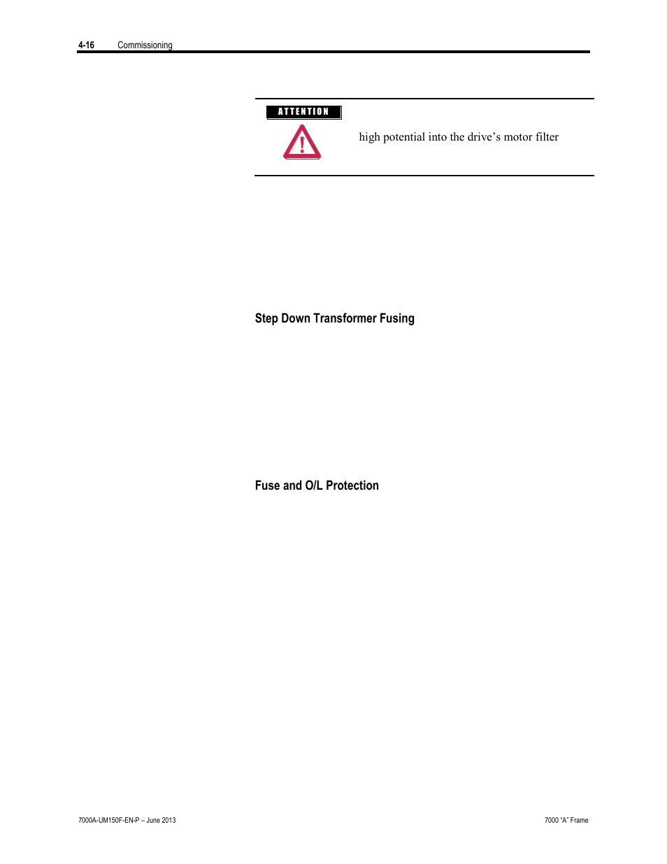 Rockwell Automation 7000A PowerFlex Medium Voltage Drive (A-Frame) - Classic Control User Manual | Page 190 / 515