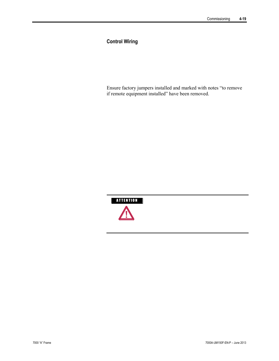 Rockwell Automation 7000A PowerFlex Medium Voltage Drive (A-Frame) - Classic Control User Manual | Page 193 / 515