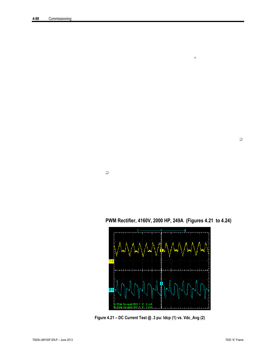 Rockwell Automation 7000A PowerFlex Medium Voltage Drive (A-Frame) - Classic Control User Manual | Page 262 / 515