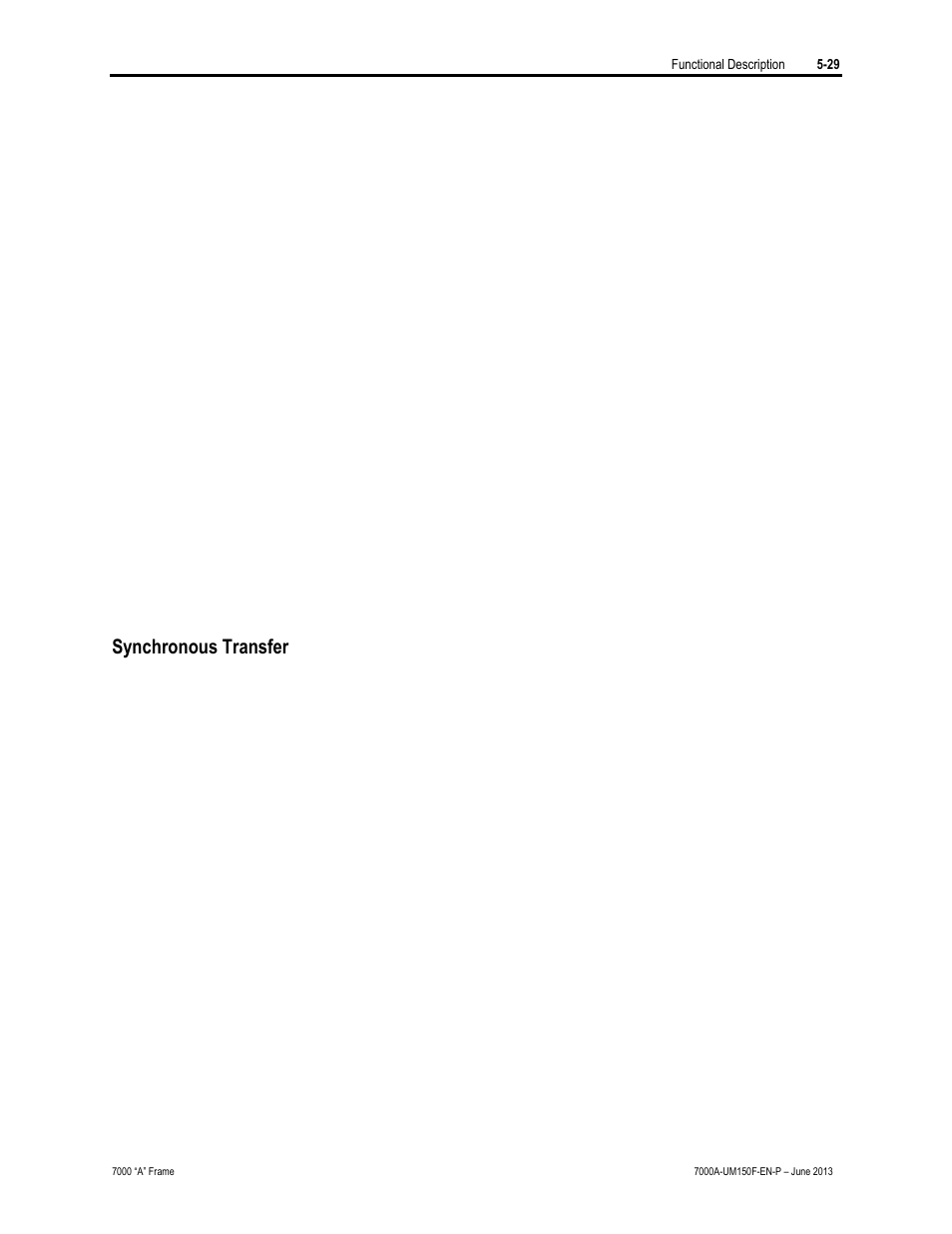 Synchronous transfer | Rockwell Automation 7000A PowerFlex Medium Voltage Drive (A-Frame) - Classic Control User Manual | Page 297 / 515