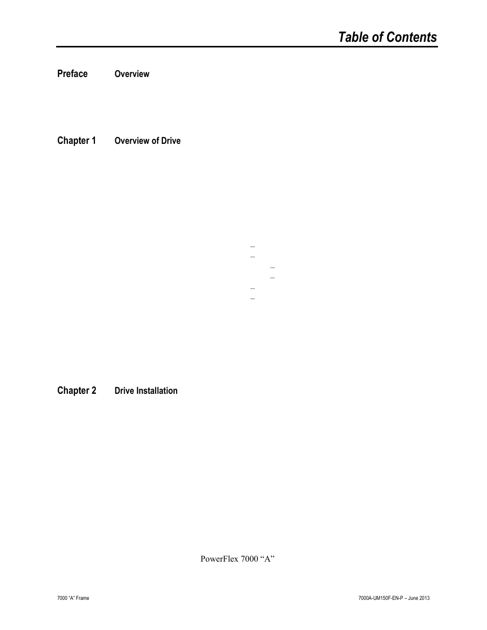 Rockwell Automation 7000A PowerFlex Medium Voltage Drive (A-Frame) - Classic Control User Manual | Page 3 / 515