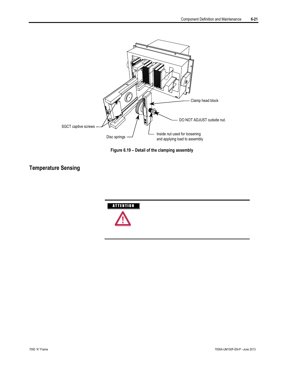 Temperature sensing | Rockwell Automation 7000A PowerFlex Medium Voltage Drive (A-Frame) - Classic Control User Manual | Page 325 / 515