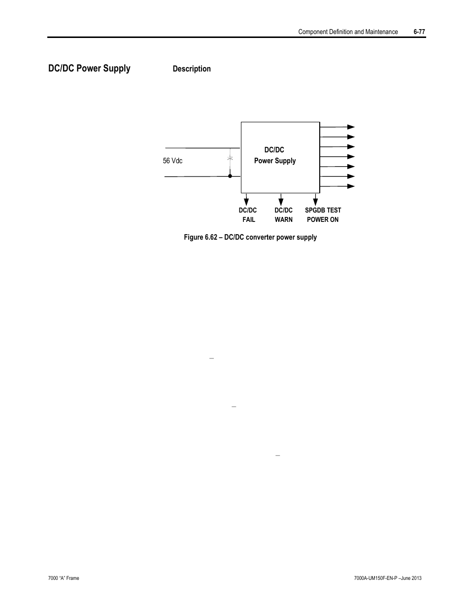 Dc/dc power supply | Rockwell Automation 7000A PowerFlex Medium Voltage Drive (A-Frame) - Classic Control User Manual | Page 381 / 515