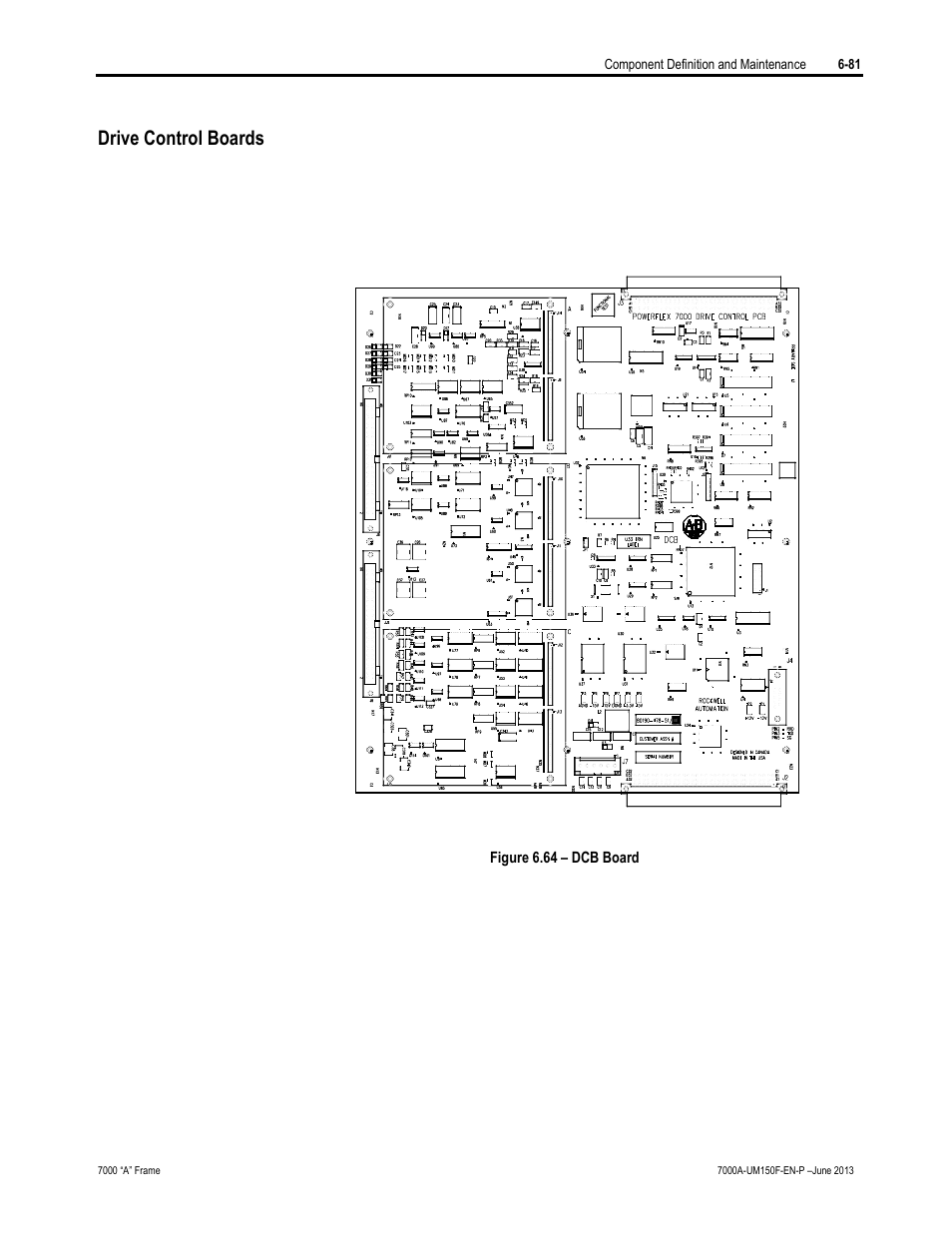 Drive control boards | Rockwell Automation 7000A PowerFlex Medium Voltage Drive (A-Frame) - Classic Control User Manual | Page 385 / 515