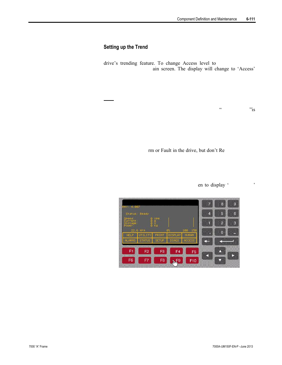 Setting up the trend | Rockwell Automation 7000A PowerFlex Medium Voltage Drive (A-Frame) - Classic Control User Manual | Page 415 / 515