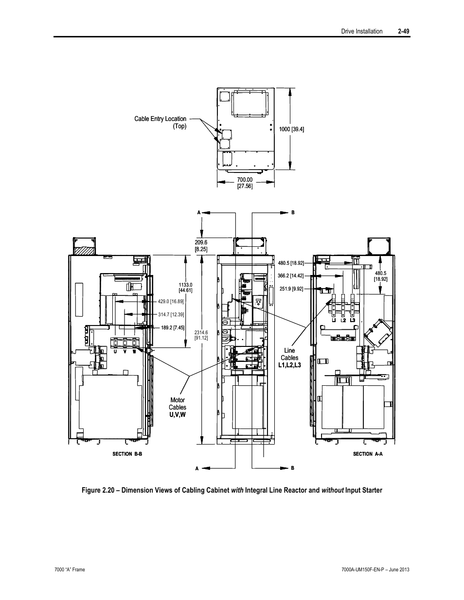 Rockwell Automation 7000A PowerFlex Medium Voltage Drive (A-Frame) - Classic Control User Manual | Page 89 / 515