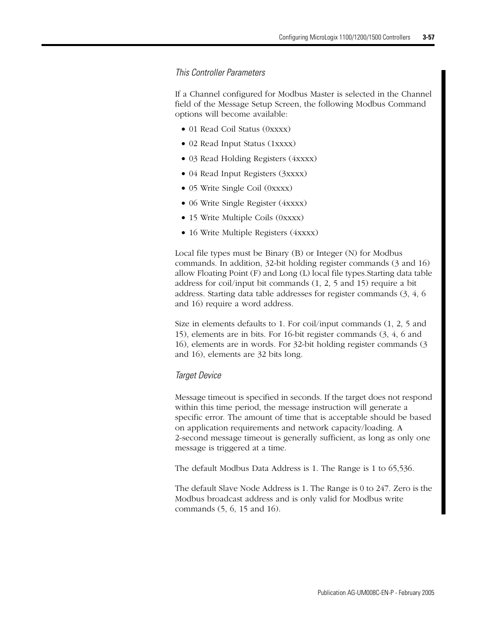 Rockwell Automation DAG6.5.8 APPLICATION GUIDE SCADA SYSTEM User Manual | Page 125 / 420