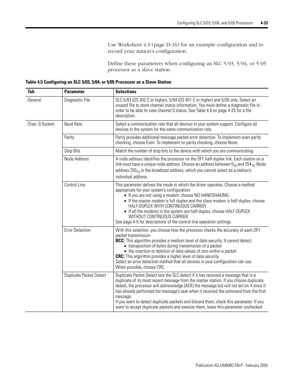 Rockwell Automation DAG6.5.8 APPLICATION GUIDE SCADA SYSTEM User Manual | Page 161 / 420