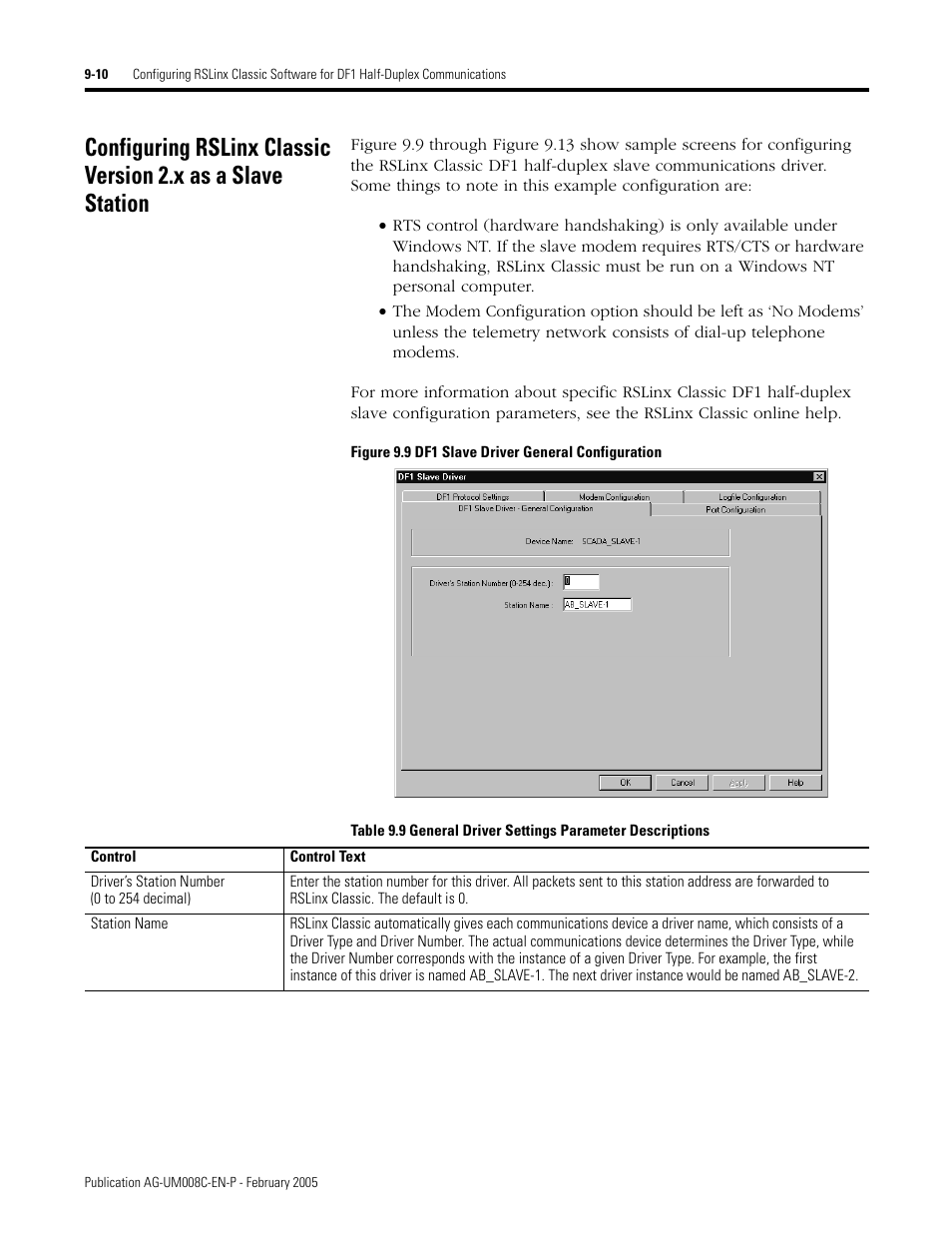 Rockwell Automation DAG6.5.8 APPLICATION GUIDE SCADA SYSTEM User Manual | Page 316 / 420