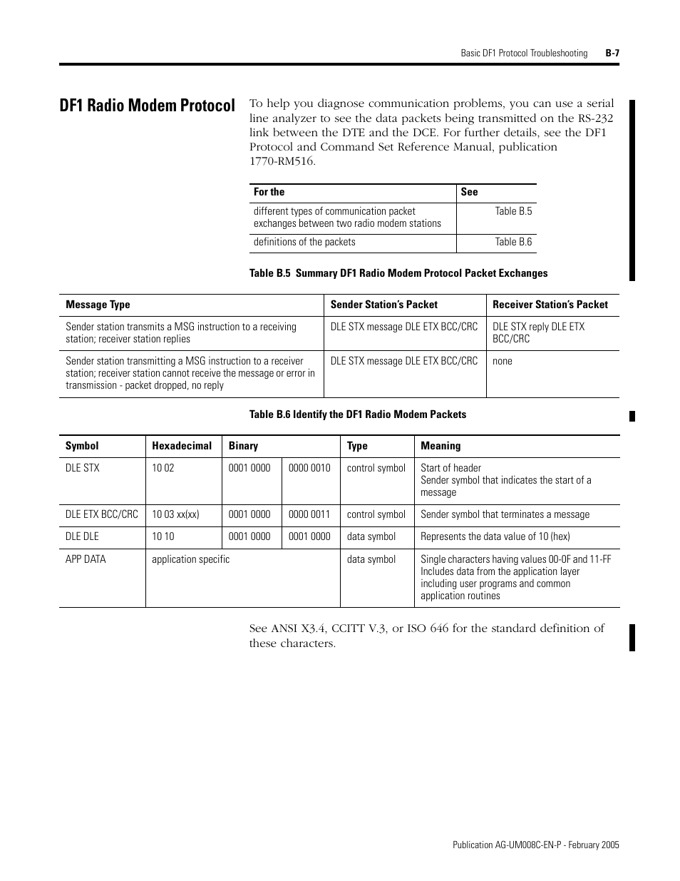 Df1 radio modem protocol | Rockwell Automation DAG6.5.8 APPLICATION GUIDE SCADA SYSTEM User Manual | Page 353 / 420