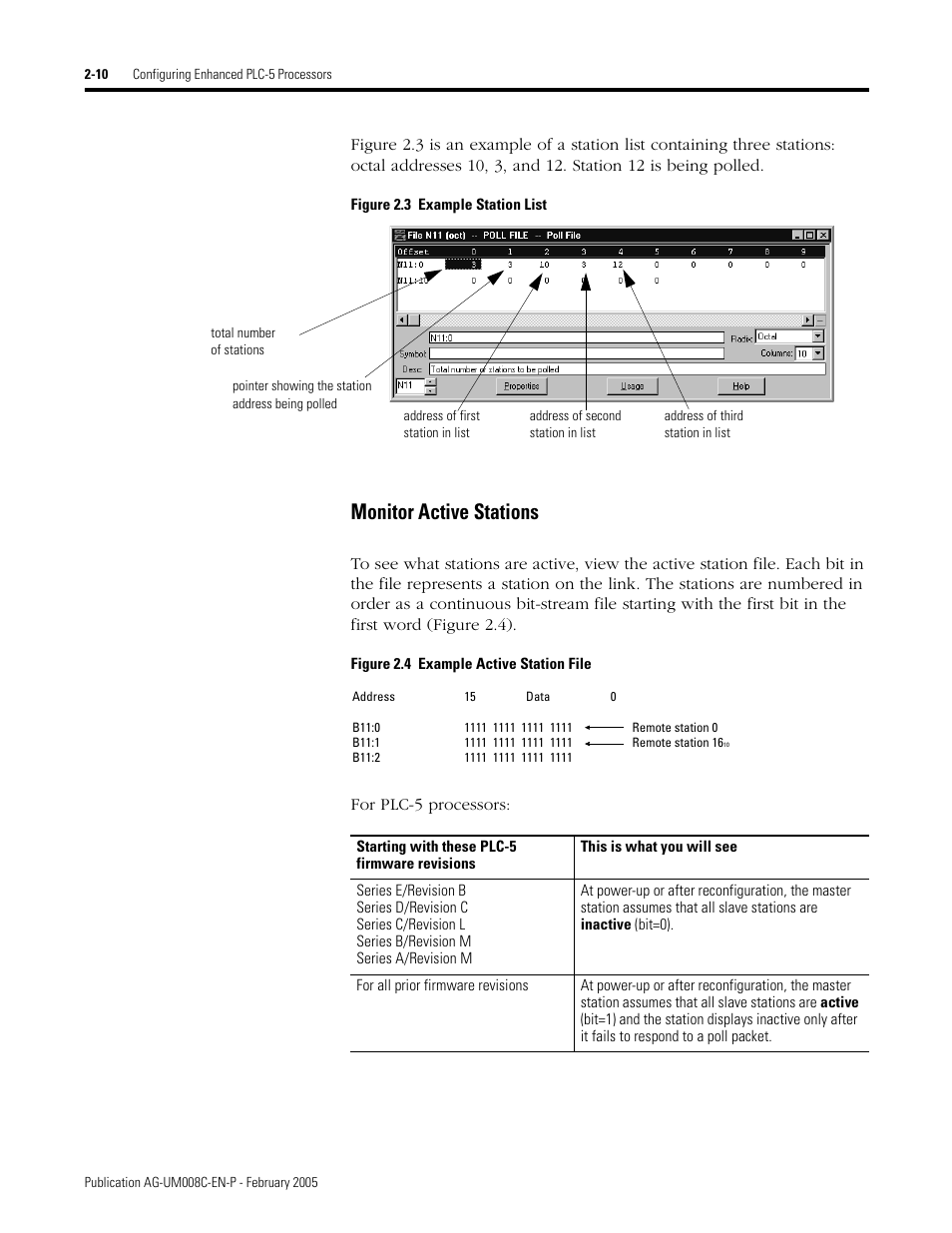 Monitor active stations -10, Monitor active stations | Rockwell Automation DAG6.5.8 APPLICATION GUIDE SCADA SYSTEM User Manual | Page 48 / 420