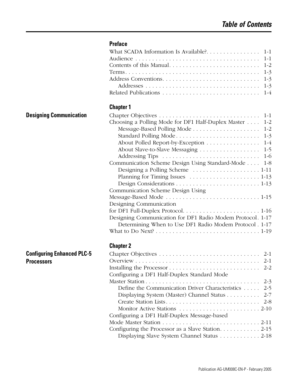 Rockwell Automation DAG6.5.8 APPLICATION GUIDE SCADA SYSTEM User Manual | Page 5 / 420