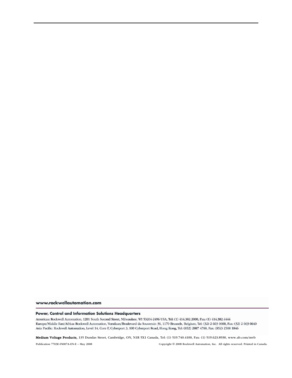 Storage, Installation, Additional publications | Rockwell Automation MV SMC Flex OEM Components - SMC Flex Control Module User Manual | Page 2 / 2