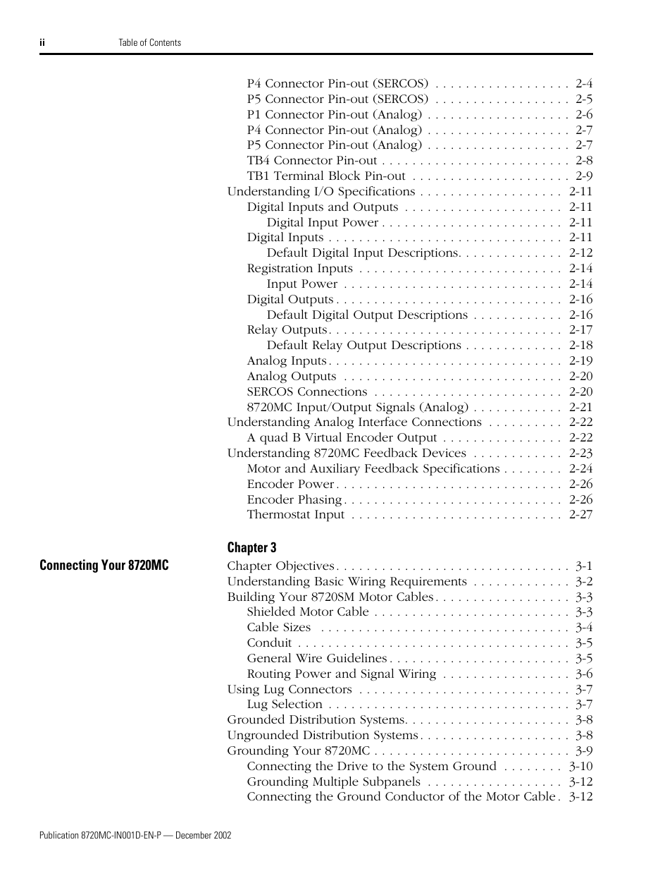 Rockwell Automation 8720MC High Performance Drives Installation Manual User Manual | Page 4 / 133