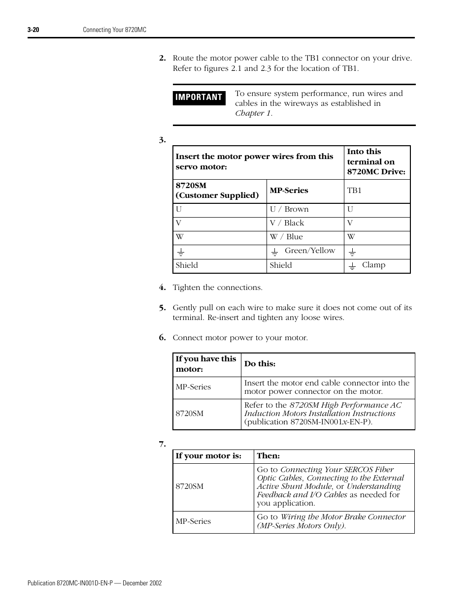 Step 2 | Rockwell Automation 8720MC High Performance Drives Installation Manual User Manual | Page 82 / 133