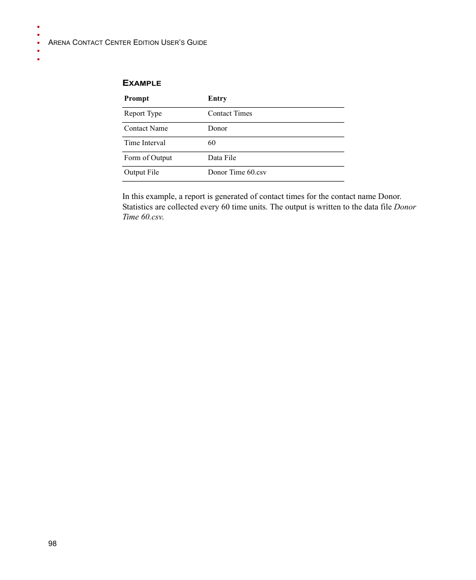 Rockwell Automation Arena Contact Center Edition Users Guide User Manual | Page 106 / 204