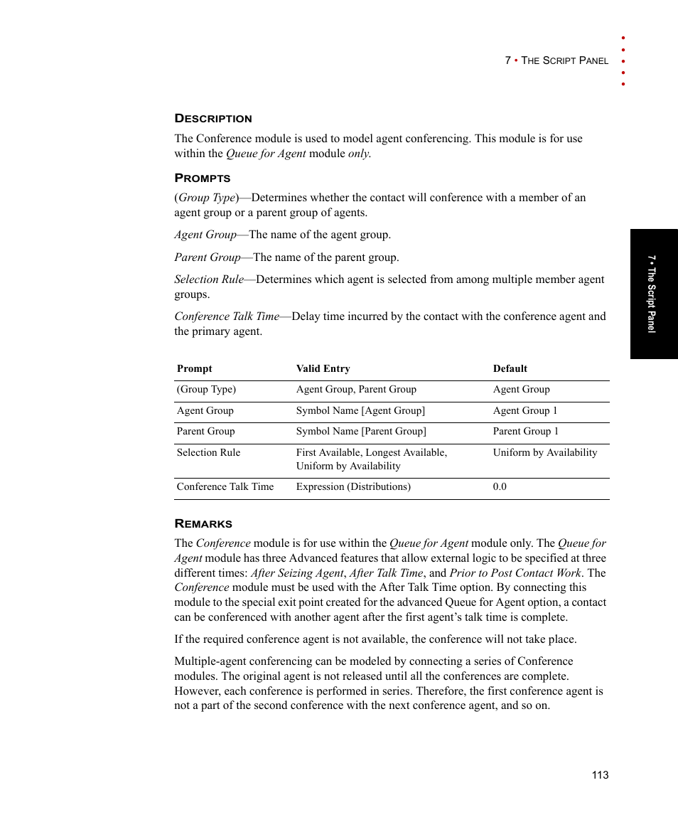 Rockwell Automation Arena Contact Center Edition Users Guide User Manual | Page 121 / 204