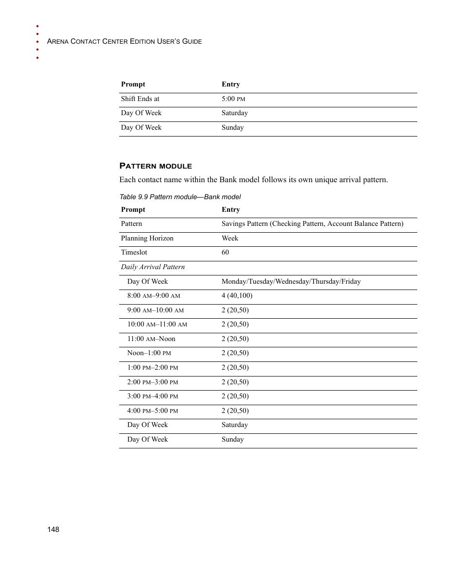 Rockwell Automation Arena Contact Center Edition Users Guide User Manual | Page 156 / 204