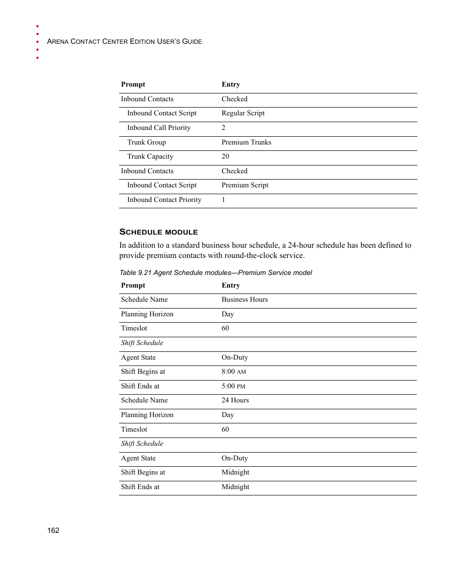 Rockwell Automation Arena Contact Center Edition Users Guide User Manual | Page 170 / 204