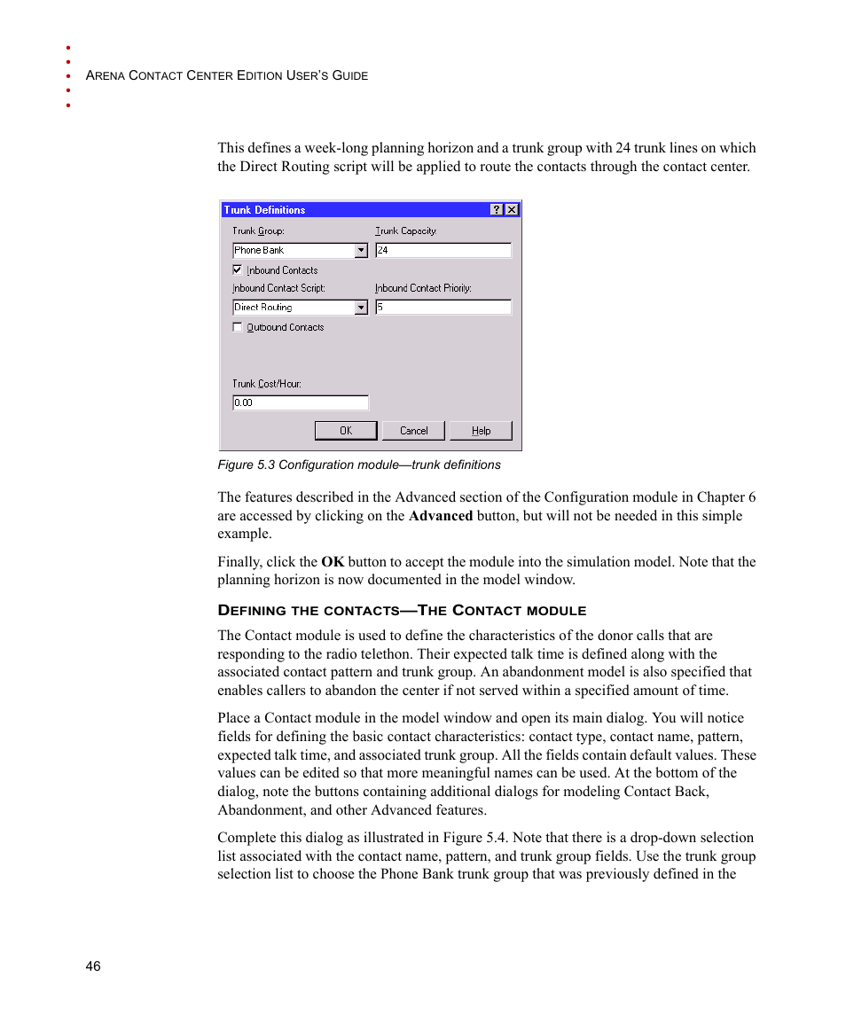 Rockwell Automation Arena Contact Center Edition Users Guide User Manual | Page 54 / 204