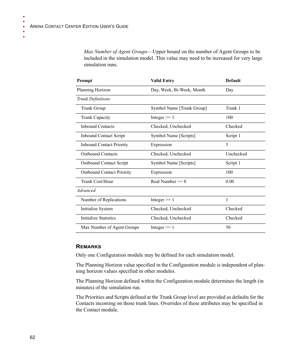 Rockwell Automation Arena Contact Center Edition Users Guide User Manual | Page 70 / 204