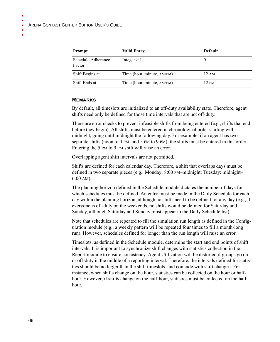 Rockwell Automation Arena Contact Center Edition Users Guide User Manual | Page 74 / 204