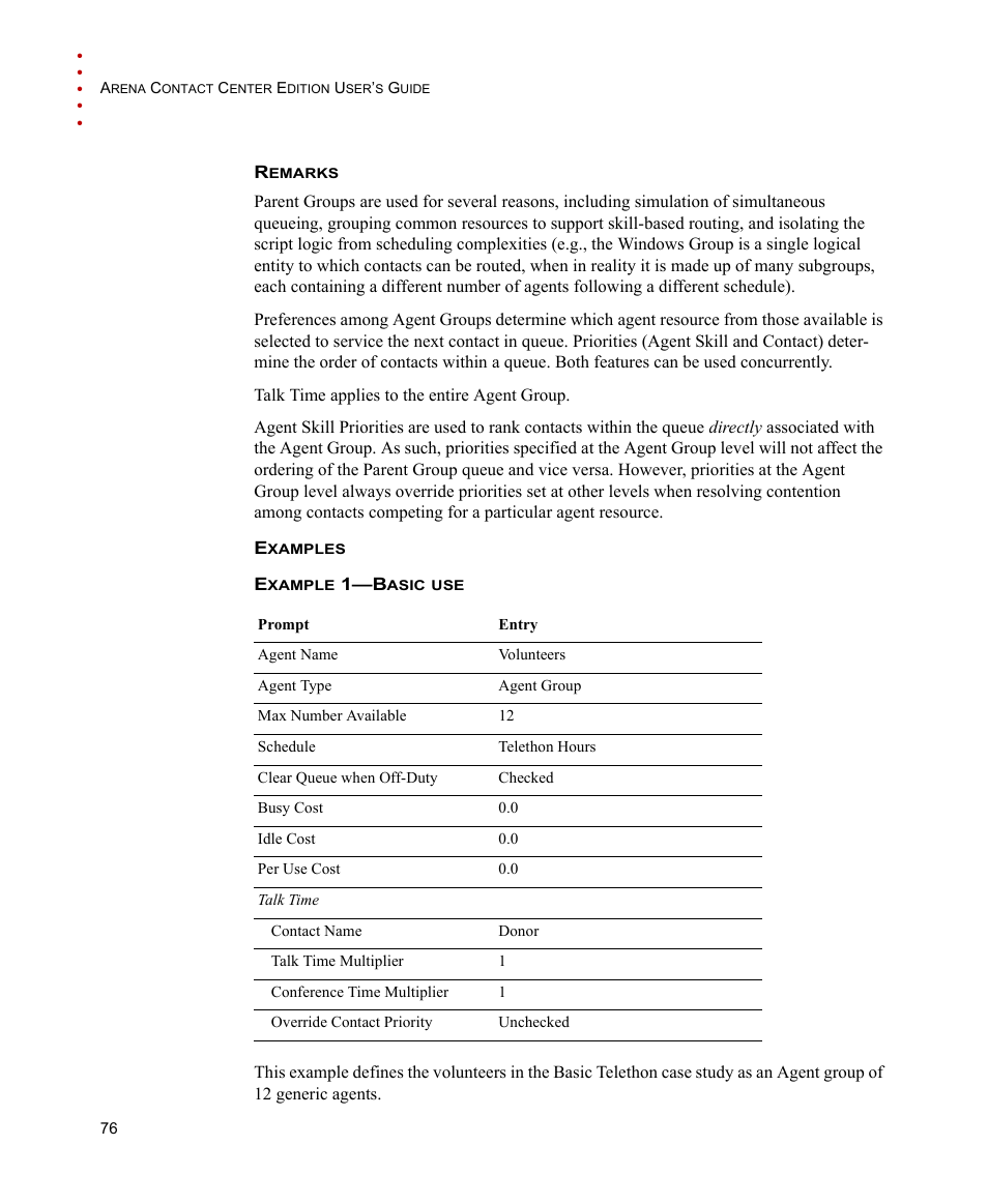 Rockwell Automation Arena Contact Center Edition Users Guide User Manual | Page 84 / 204