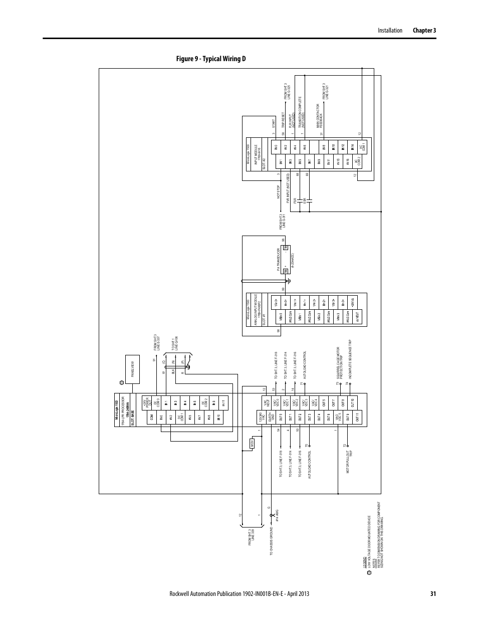 Figure 9 - typical wiring d | Rockwell Automation 1902 Syncpro II User Manual | Page 29 / 58