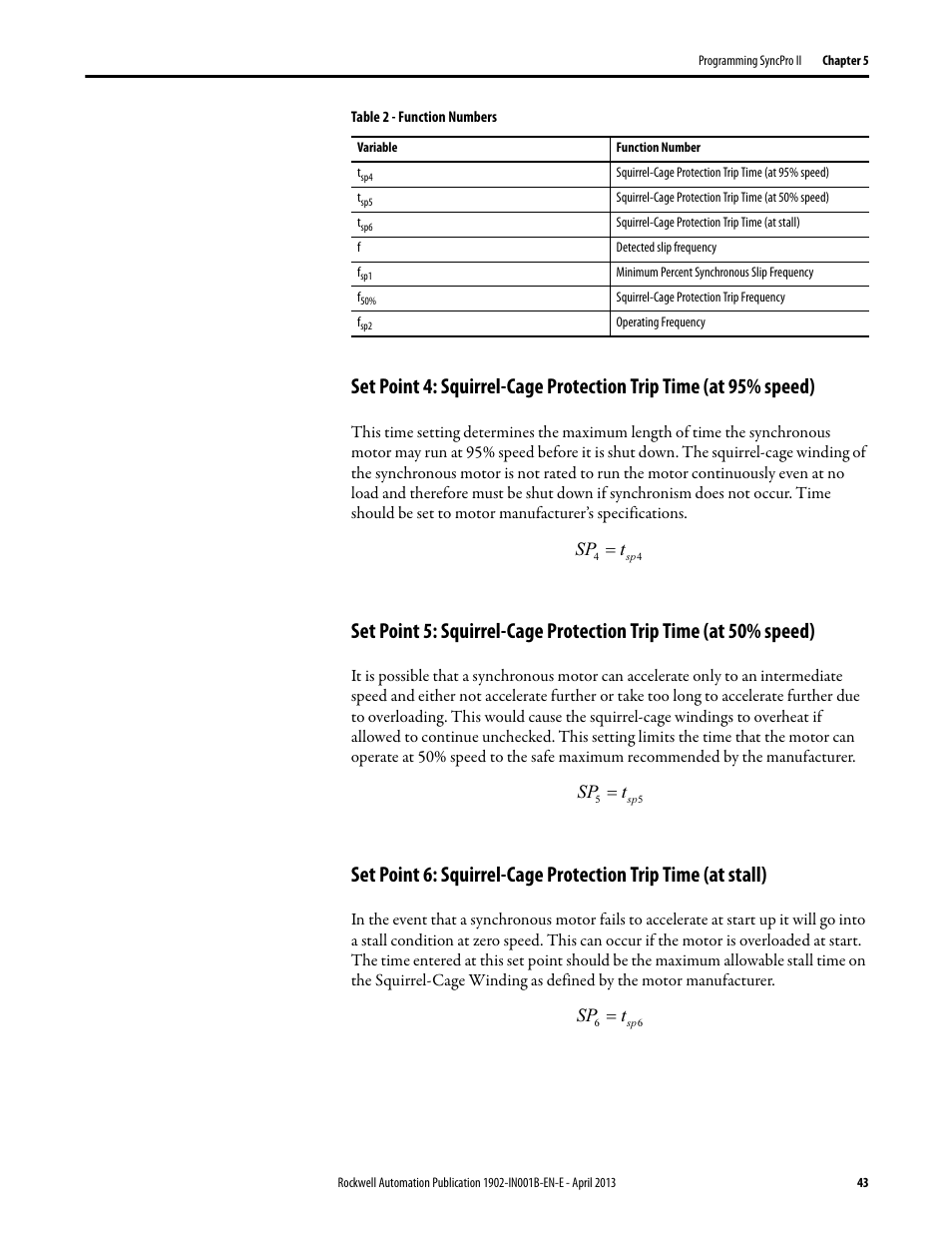 Rockwell Automation 1902 Syncpro II User Manual | Page 41 / 58