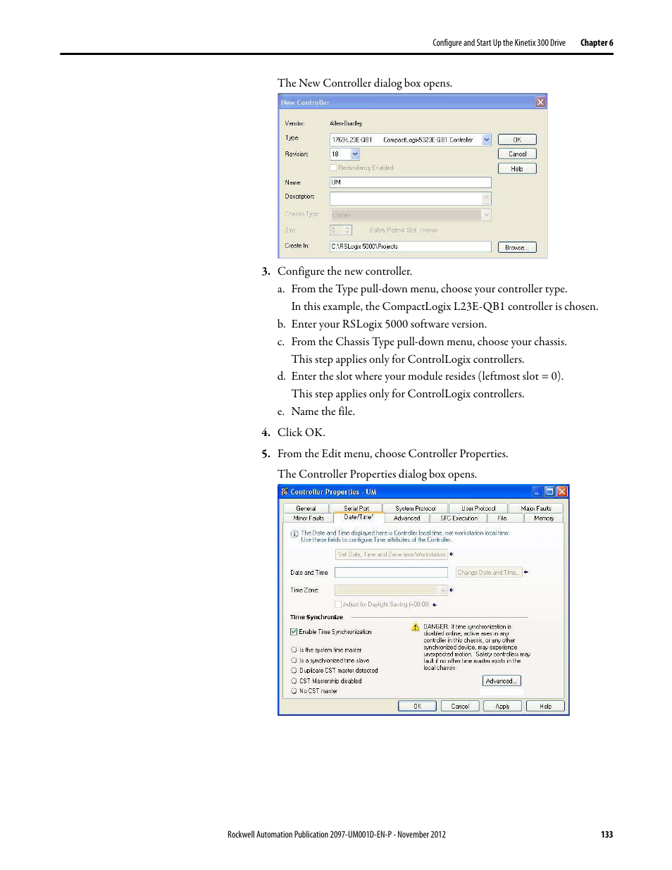 Rockwell Automation 2097-Vxxx Kinetix 300 EtherNet/IP Indexing Servo Drive User Manual User Manual | Page 133 / 230