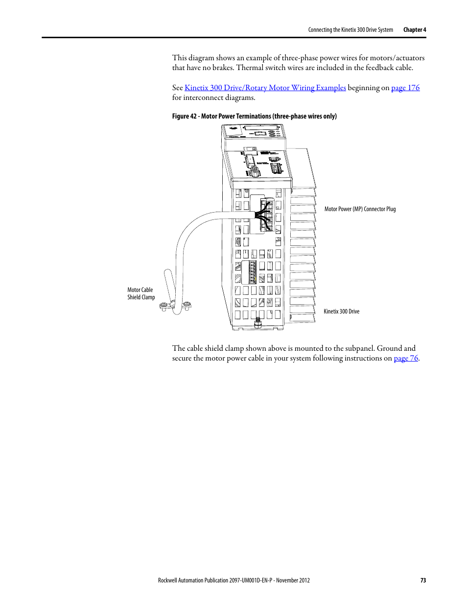 Rockwell Automation 2097-Vxxx Kinetix 300 EtherNet/IP Indexing Servo Drive User Manual User Manual | Page 73 / 230