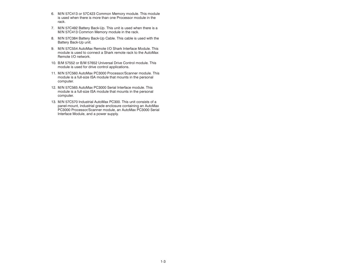 Rockwell Automation 57C610 Enhanced Basic Language, AutoMax User Manual | Page 11 / 146