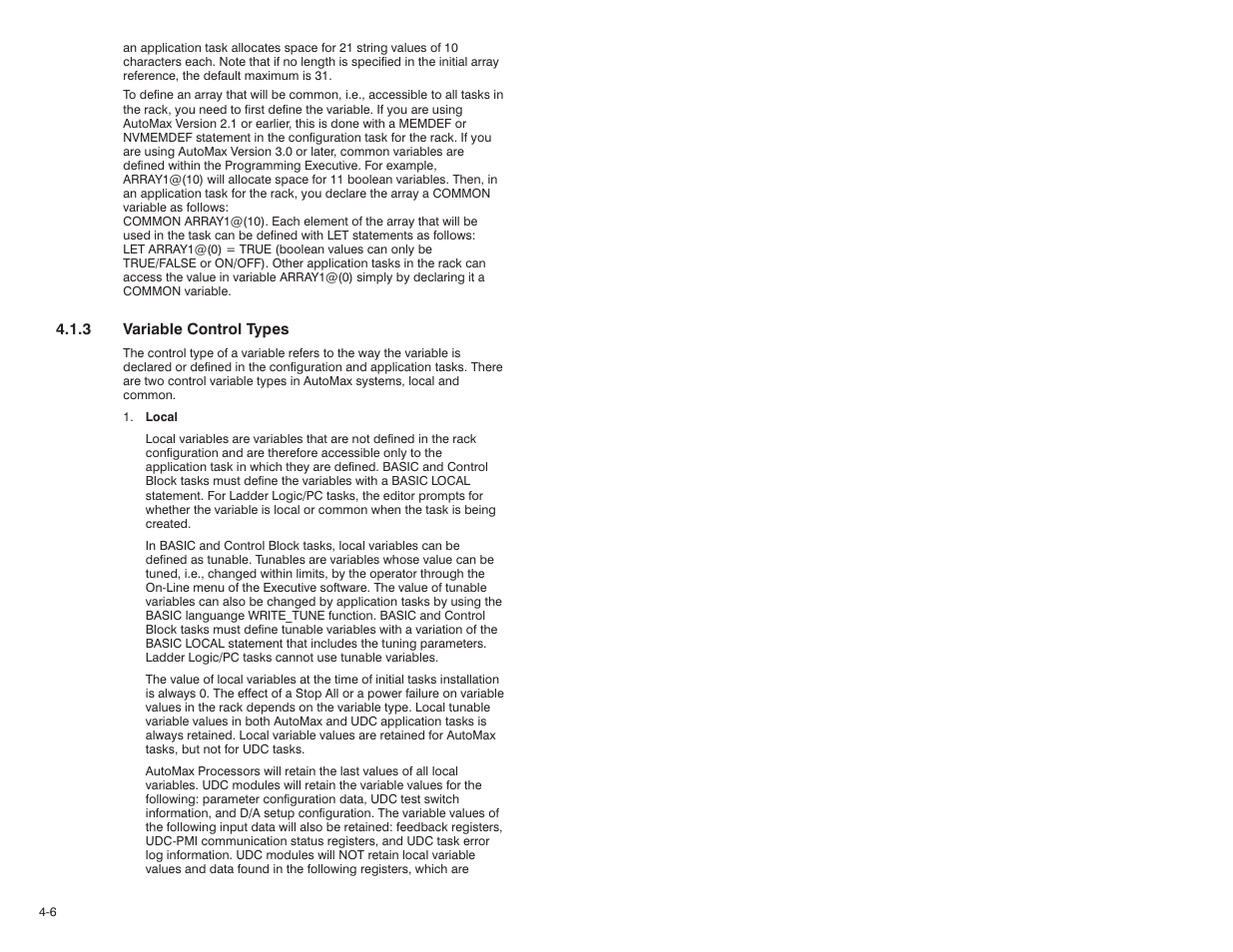 Rockwell Automation 57C610 Enhanced Basic Language, AutoMax User Manual | Page 26 / 146