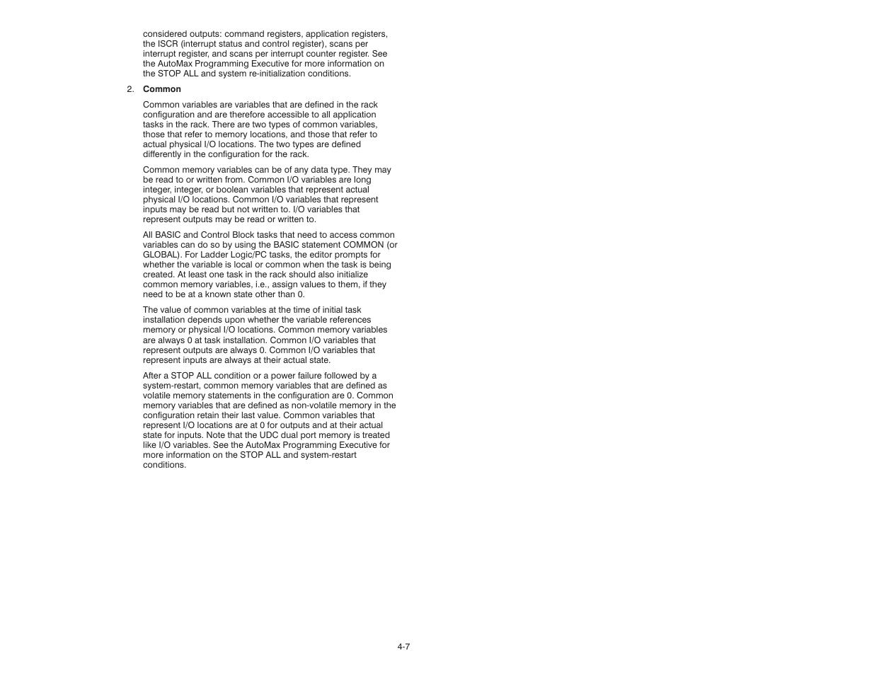 Rockwell Automation 57C610 Enhanced Basic Language, AutoMax User Manual | Page 27 / 146