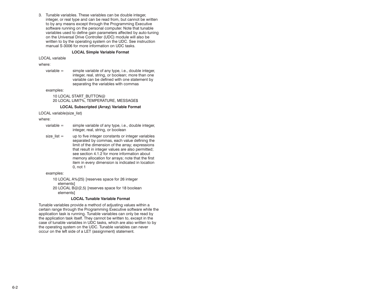 Rockwell Automation 57C610 Enhanced Basic Language, AutoMax User Manual | Page 42 / 146