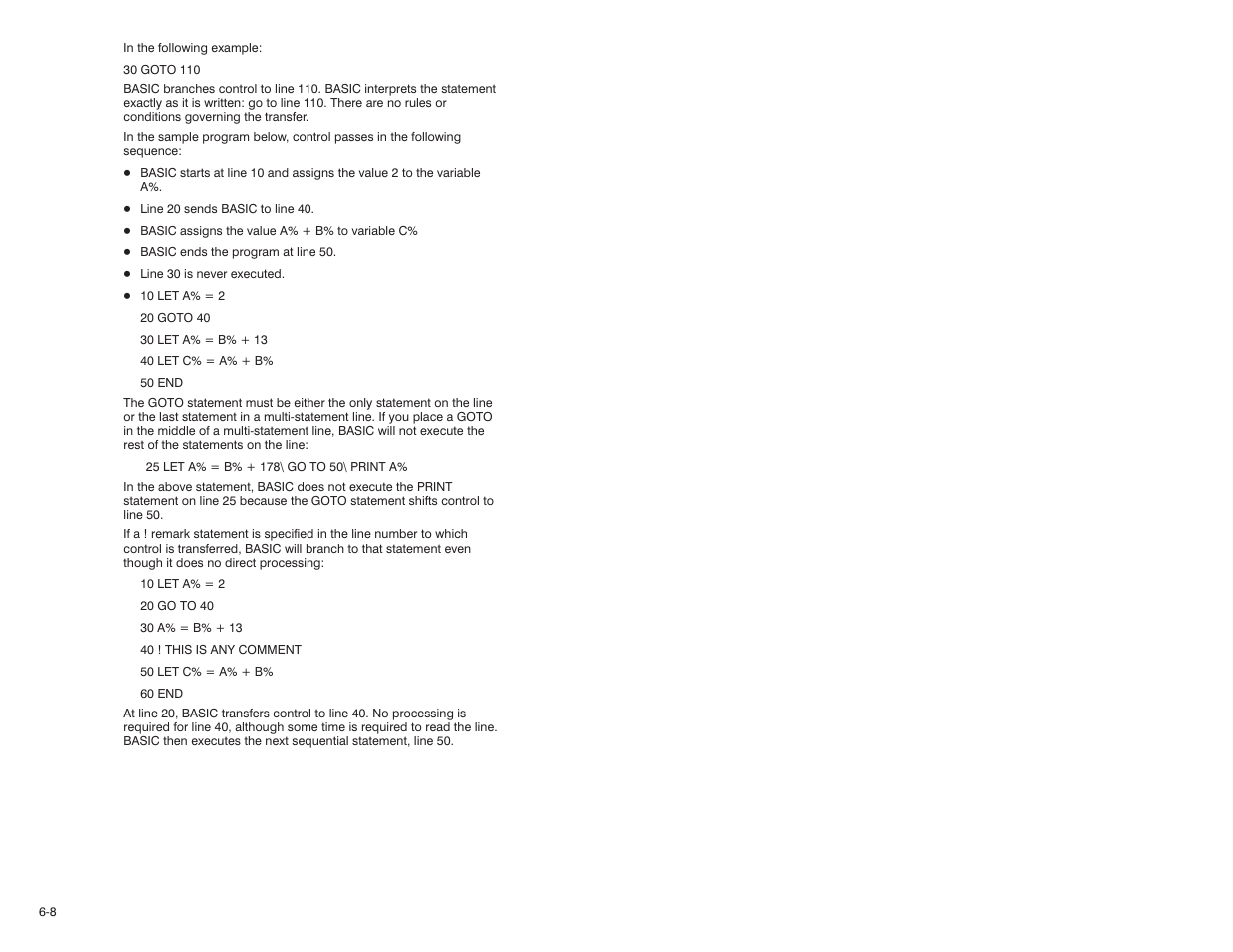 Rockwell Automation 57C610 Enhanced Basic Language, AutoMax User Manual | Page 48 / 146