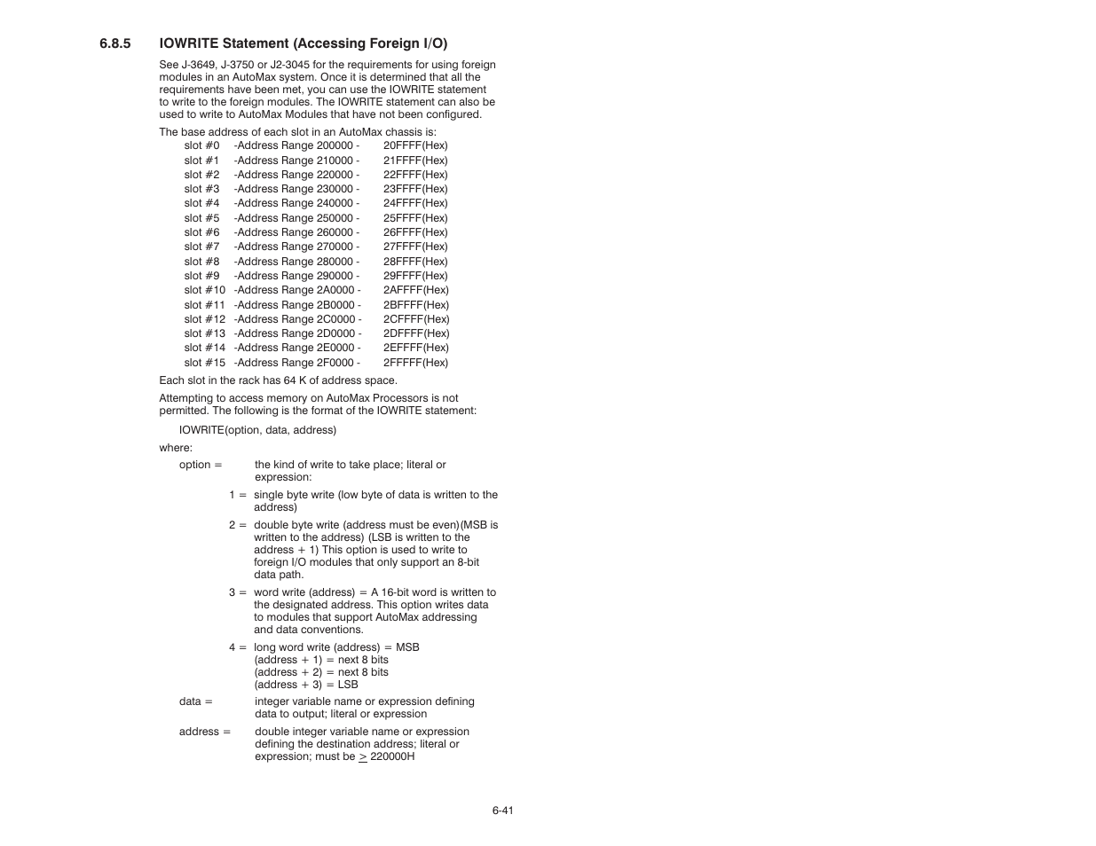 Rockwell Automation 57C610 Enhanced Basic Language, AutoMax User Manual | Page 81 / 146