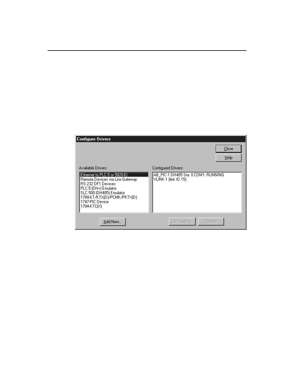 Configuring rslinx for ethernet to | Rockwell Automation 9303 DRIVE TOOLS32 GETTING STARTED User Manual | Page 75 / 90