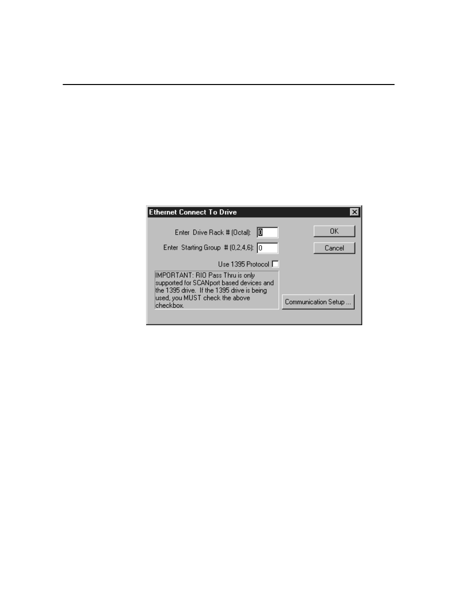 Connecting to the drive, Connecting to the drive -6 | Rockwell Automation 9303 DRIVE TOOLS32 GETTING STARTED User Manual | Page 78 / 90