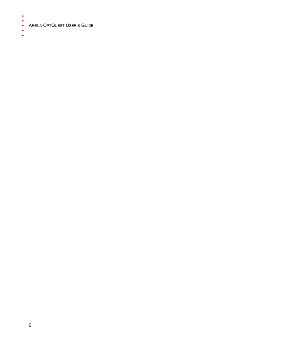 Rockwell Automation Arena OptQuest Users Guide User Manual | Page 10 / 54