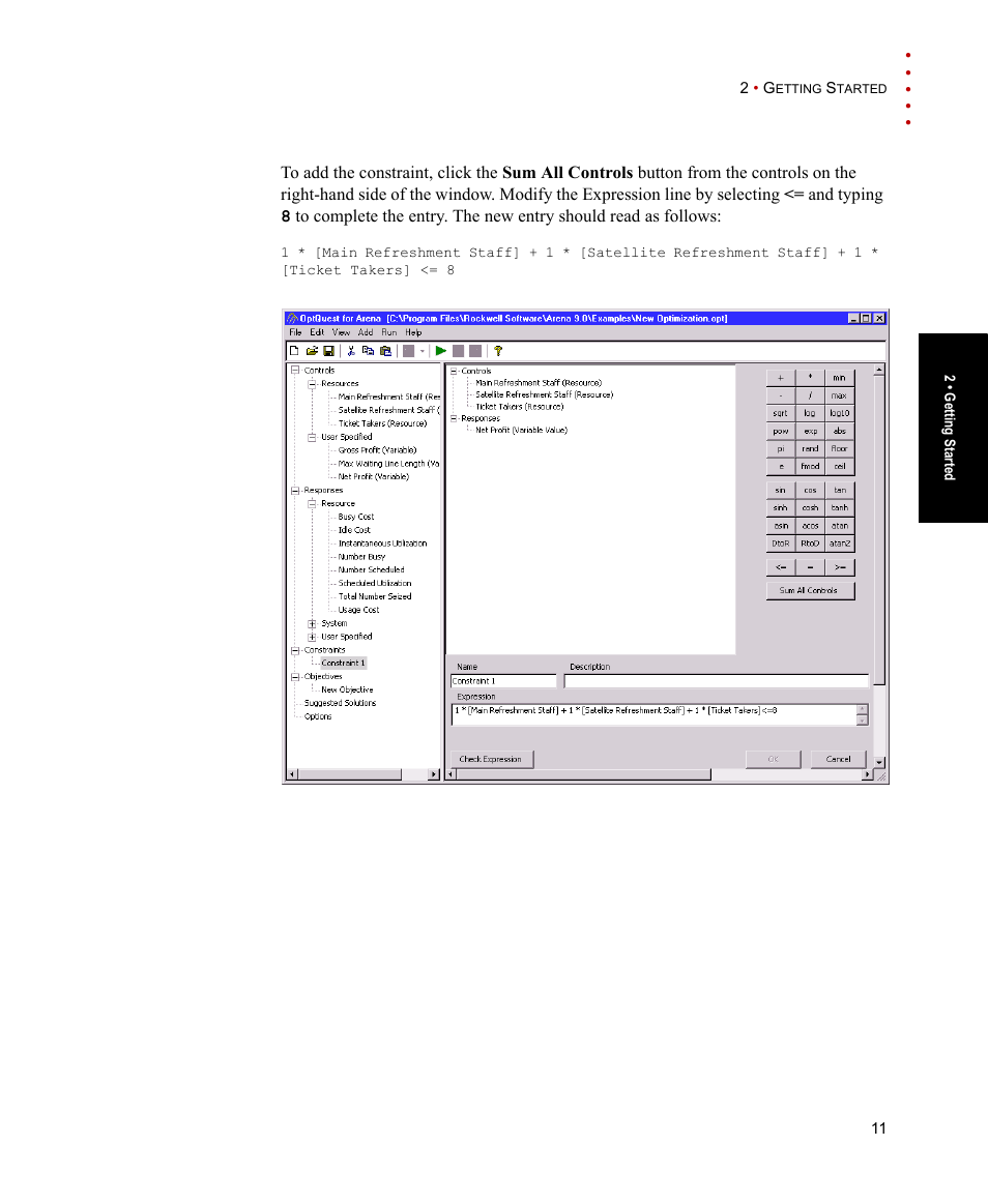 Rockwell Automation Arena OptQuest Users Guide User Manual | Page 15 / 54