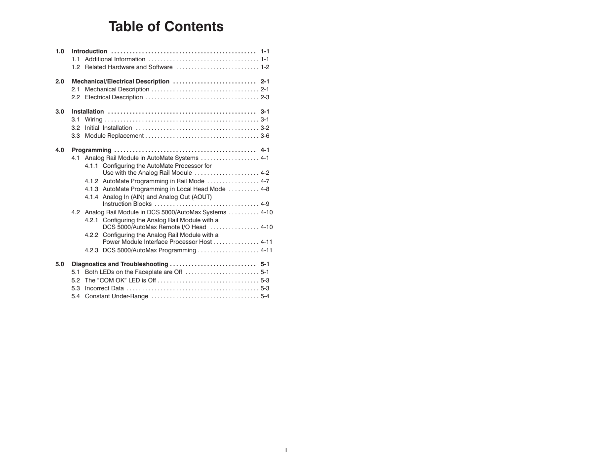 Rockwell Automation 61C351 2-In/2-Out 4-20 mA Analog Rail Module User Manual | Page 3 / 52