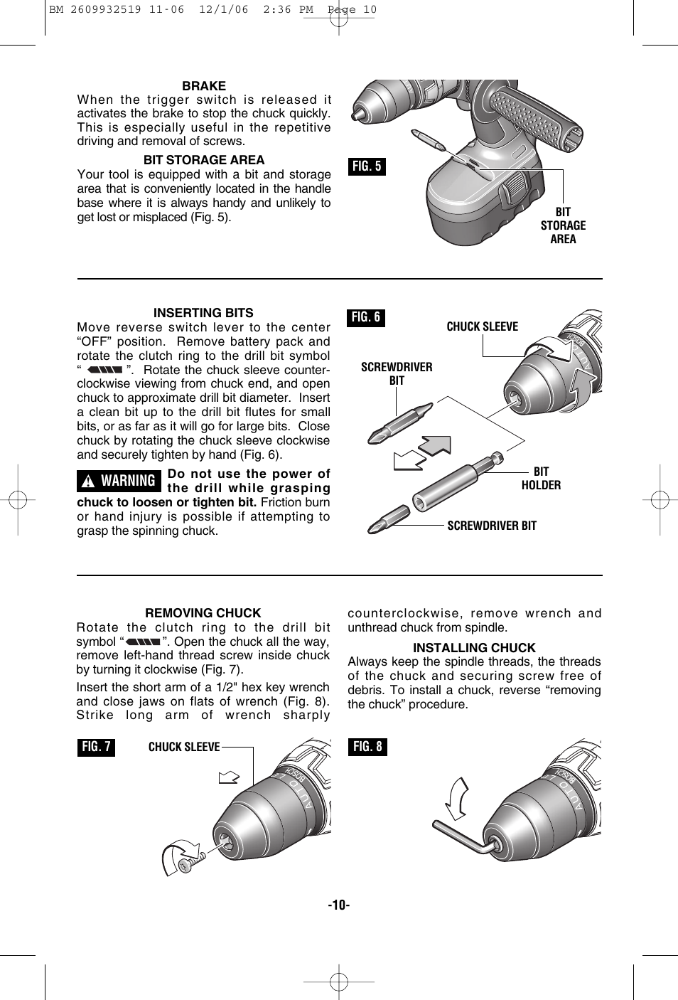 Bosch 15618 User Manual | Page 10 / 56
