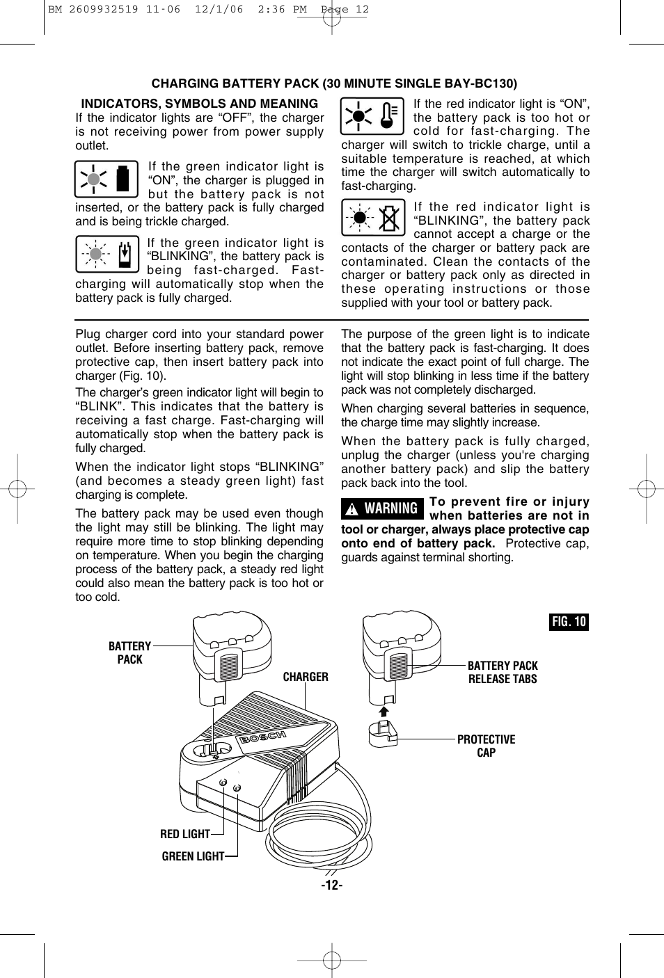 Bosch 15618 User Manual | Page 12 / 56